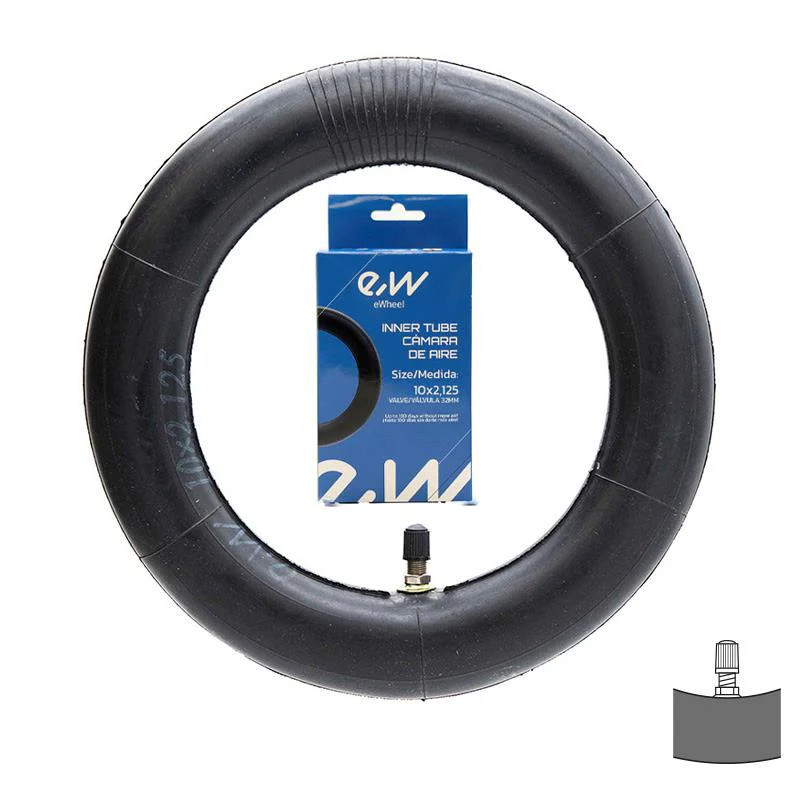 Вътрешна гума за тротинетка 10x2.125 | Прав вентил 32 мм