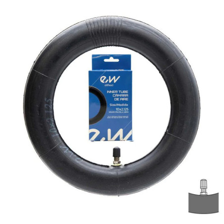 Вътрешна гума за тротинетка 10x2.125 | Прав вентил 32 мм