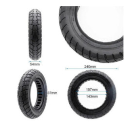 Олекотена солидна гума за тротинетка 10x2.125-6.1 / B34