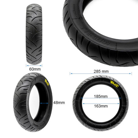 Безкамерна външна гума E-Fire 10x3.50 (85/250 R6.0) | PMT