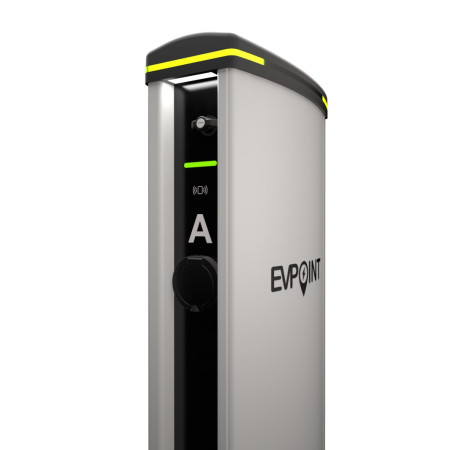 Трифазна зарядна станция с вграден кабел EVPoint EV22 - Moveko.bg