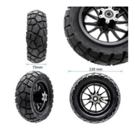 Комплект гума с джанта за тротинетка Kukirin G2 pro (Версия 2024)