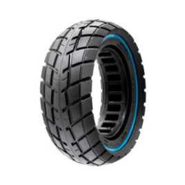 Олекотена солидна офроуд гума за тротинетка 8.5x3 | Синя лента