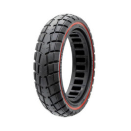 Олекотена солидна офроуд гума за тротинетка 230x50 / 9x2-6.1 / B34 | Червена лента