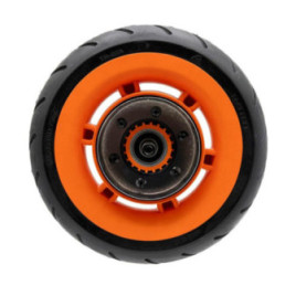 Комплект гума с оранжева джанта за тротинетка Xiaomi Mi4 Go