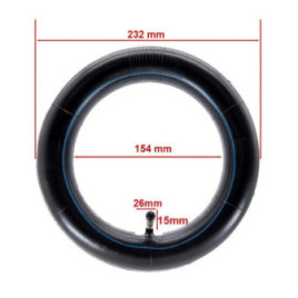 Вътрешна гума за тротинетка 10x2 | Крив вентил 90x90