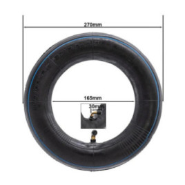 Вътрешна гума за тротинетка 90/65-6.5 | 110/50-6.5 | Крив вентил 90x90
