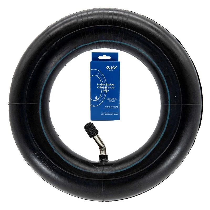 Вътрешна гума за тротинетка 200x50 | Крив вентил 135x45