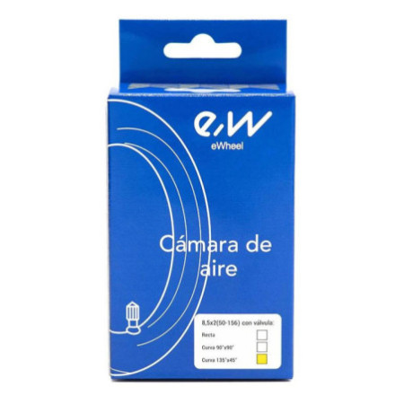 Вътрешна гума за тротинетка 8.5x2 | Крив вентил 135x45