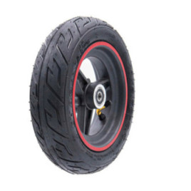 Комплект външна гума с джанта за тротинетка 6.5 инча / B50 | Червена лента