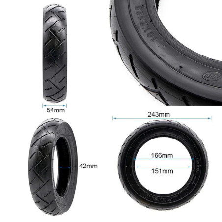 Външна гума за тротинетка 10x2.125-6 | Wanda