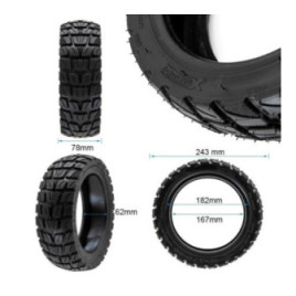 Безкамерна офроуд гума за тротинетка 10x2.75-6.5 | Гел