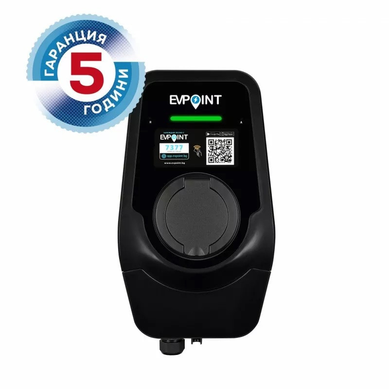 Трифазна зарядна станция EVPoint EV22 - Moveko.bg