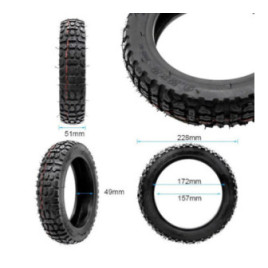 Безкамерна външна гума за тротинетка 9.2x2-6.1