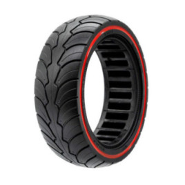 Олекотена солидна гума за тротинетка 8.5x2.5-6.1 / B58 | Червена лента