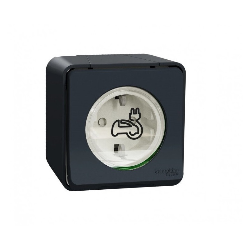 Подсилен Шуко контакт Schneider за елетромобили - Moveko.bg