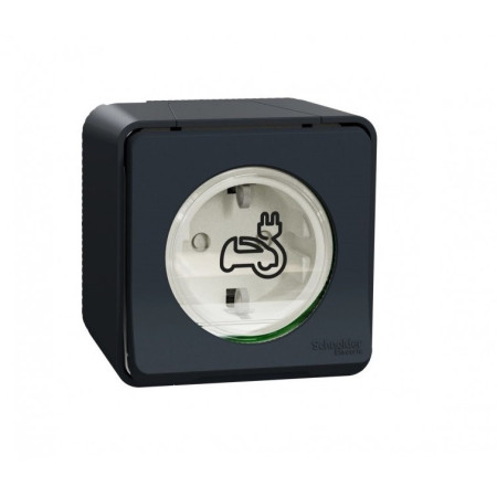 Подсилен Шуко контакт Schneider за елетромобили - Moveko.bg