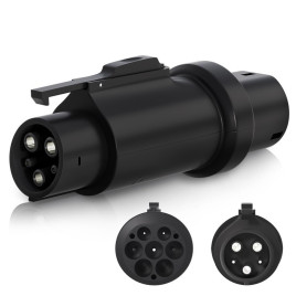 Адаптер за зареждане Тип 2 към Тип 1 | 32 A 7,4 kW - Moveko.bg