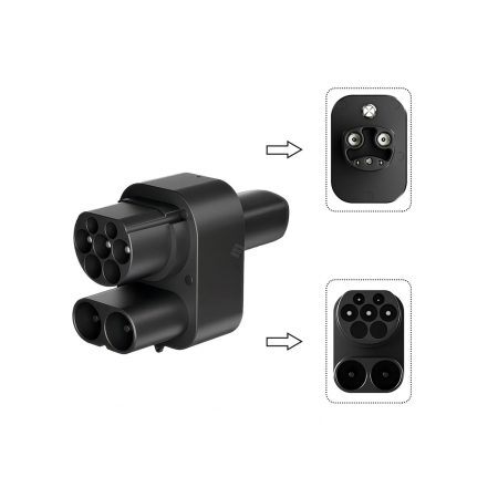 Адаптер за DC зареждане от CCS2 към USA Tesla - Moveko.bg