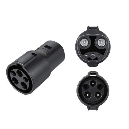 Duosida адаптер за зареждане Tesla US  | Тип 1 към Tesla конектор | 32 A 7,4 kW