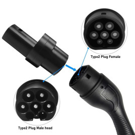 Адаптер за зареждане Тип 2 към USA Tesla конектор | 7 kW