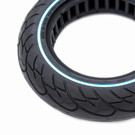 Олекотена солидна гума за тротинетка 10x2.5-6.1 / B44 | Синя лента