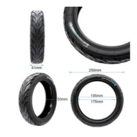 Безкамерна външна гума за тротинетка 60/70-7 | Xiaomi Mi4 Pro | с гел