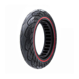 Олекотена солидна гума за тротинетка10x2.125-6.1 / B34 | Червена лента