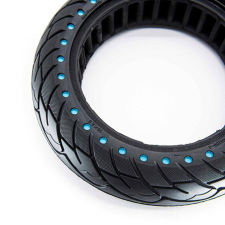 Олекотена солидна гума за тротинетка 10x2.5-6.1/B44 | Сини точки