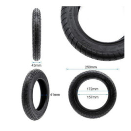 Външна гума за тротинетка 10x2-6.1