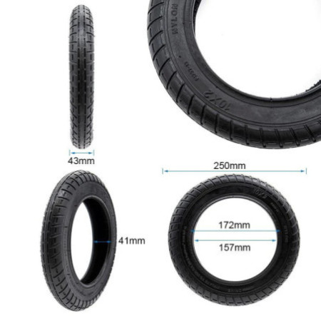 Външна гума за тротинетка 10x2-6.1