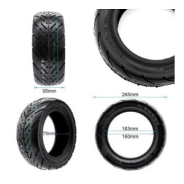 Безкамерна външна гума за тротинетка 8.5x2-6.1