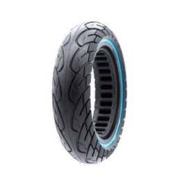 Олекотена солидна гума за тротинетка 10x2.5-6.1 / B34 | Синя лента