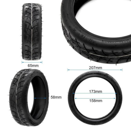 Външна гума за тротинетка 8.5x2-6.1 | CST