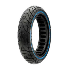 Олекотена солидна гума за тротинетка 9.2x2-6.1 / B34 | Синя лента