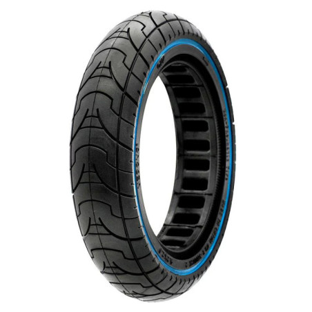 Олекотена солидна гума за тротинетка 9.2x2-6.1 / B34 | Синя лента