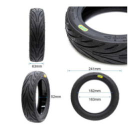 Безкамерна външна гума за тротинетка 60/70-6.5 | Wanda | ГЕЛ