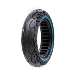 Олекотена солидна гума за тротинетка 10x2.5-6.1 / B44 | Синя лента