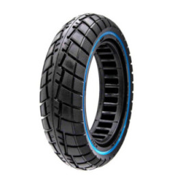 Олекотена солидна гума за тротинетка 60/70-6.5 / B44 | Синя лента