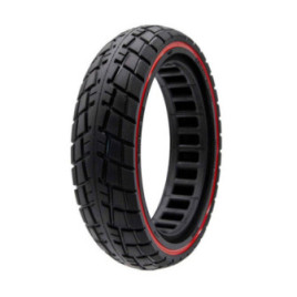 Олекотена солидна гума за тротинетка 8.5x2-6.1 / B34 | Червена лента