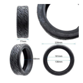 Безкамерна външна гума за тротинетка 10x2.70-6.5