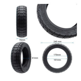Безкамерна външна офроуд гума за тротинетка 10x2.75-6.5 v2
