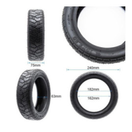 Безкамерна външна гума за тротинетка 10X2.5-6.5 / B60