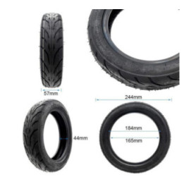 Безкамерна външна гума за тротинетка 10X2.5-6.5