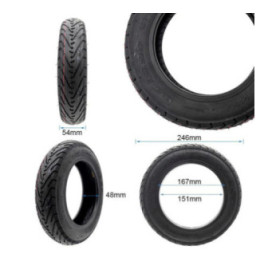 Безкамерна външна гума за тротинетка 10×2.25-6.1