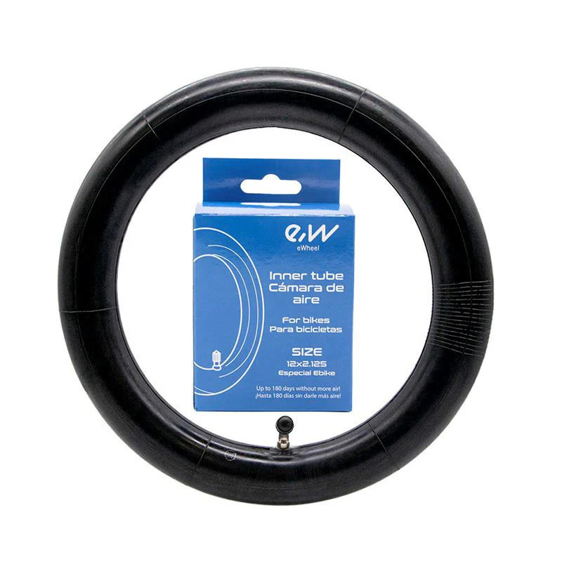 Вътрешна гума за велосипед 12.5x(1.75/2.125) | Крив вентил 90x90