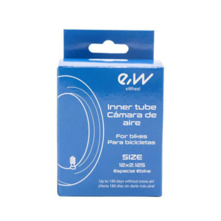 Вътрешна гума за велосипед 12.5x(1.75/2.125) | Крив вентил 90x90