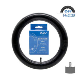 Вътрешна гума за велосипед 14X2.125 | Прав вентил