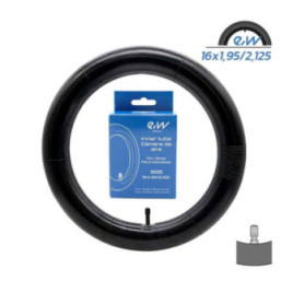 Вътрешна гума за велосипед 16x1.95/2.125 | Прав вентил