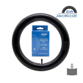 Вътрешна гума за велосипед 24x1.95/2.125 | Прав вентил